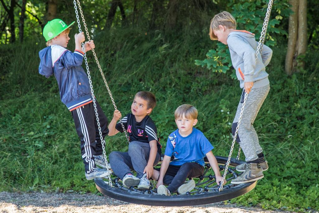 Отель Vorbasse Camping Экстерьер фото